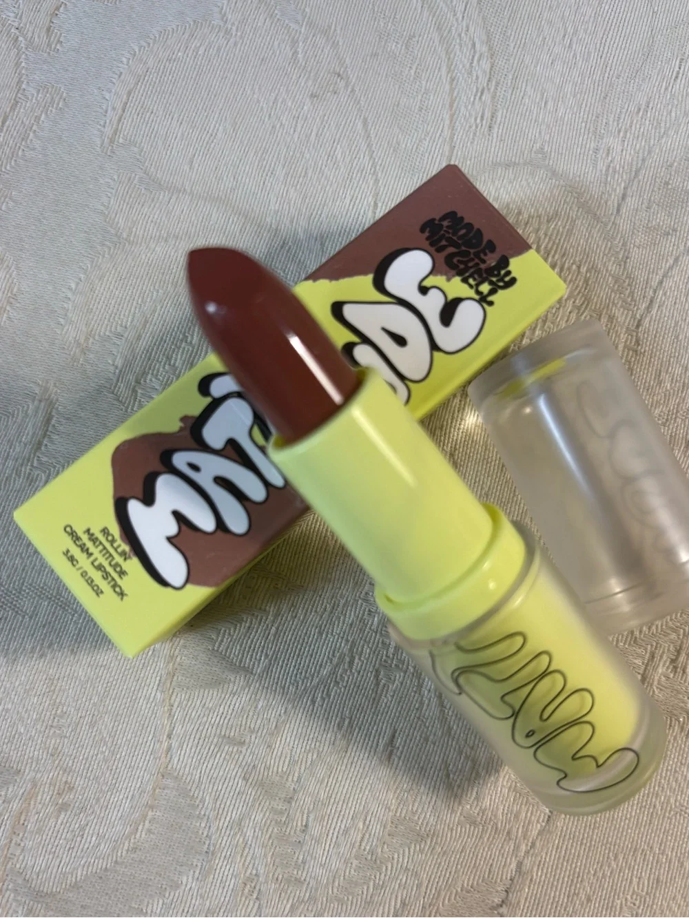 Made by Mitchell Mattitude Matte Lipstick in Rollin BNIB